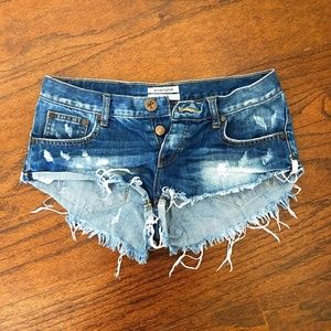 OneTeaspoon Denim Shorts